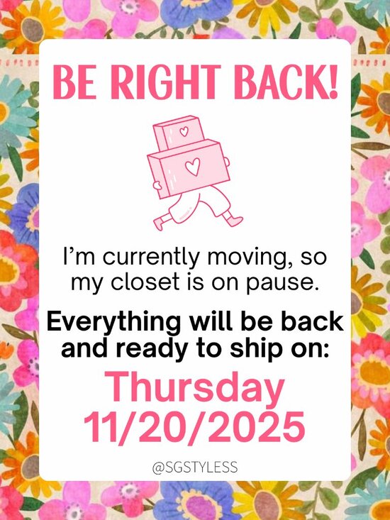 Closet on Hold | Returning November 20th - Picture 1 of 1